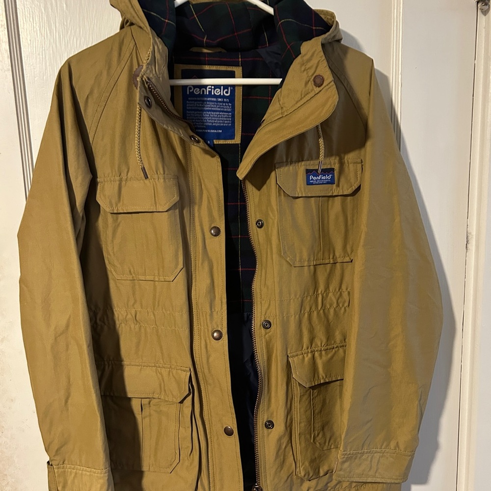 Penfield Brown Hooded Field Jacket